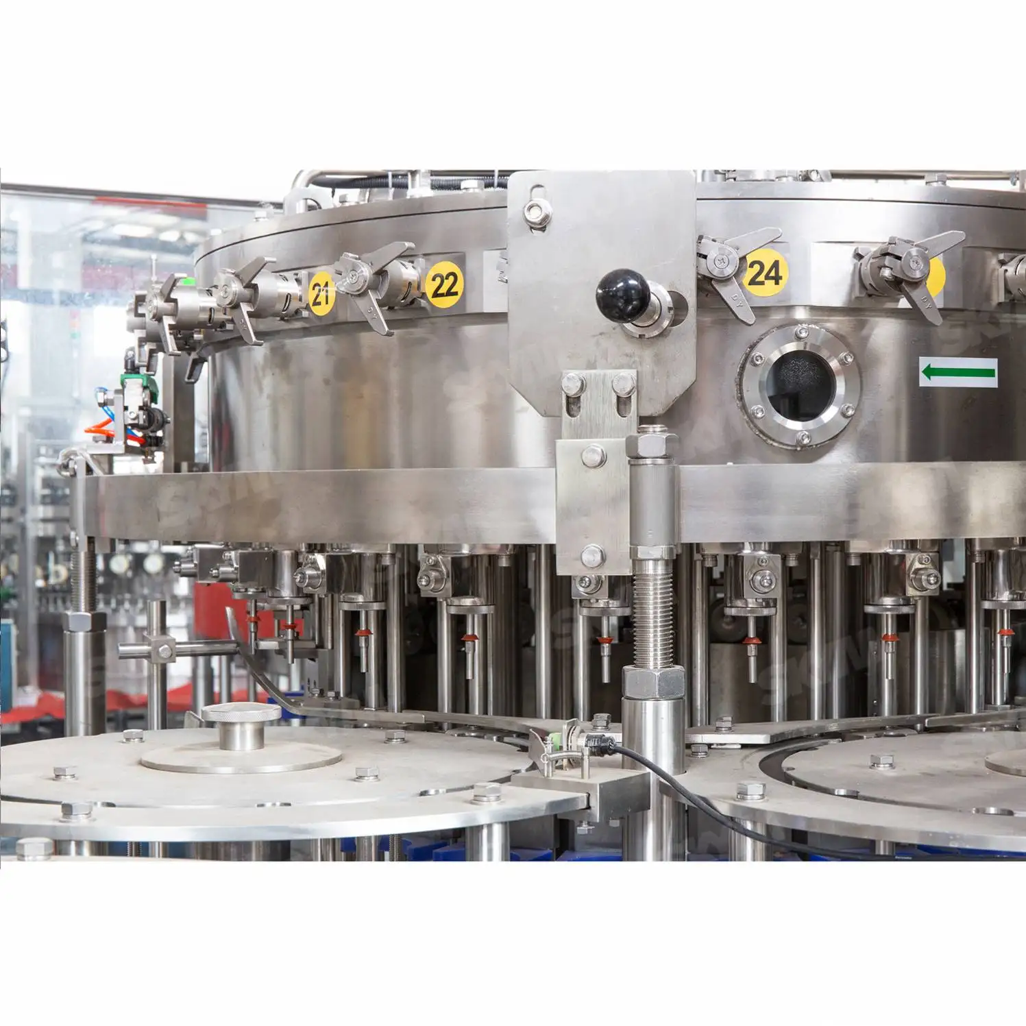 Полная система для розлива холодных напитков, машина для приготовления чистой сияющей воды с запасными частями