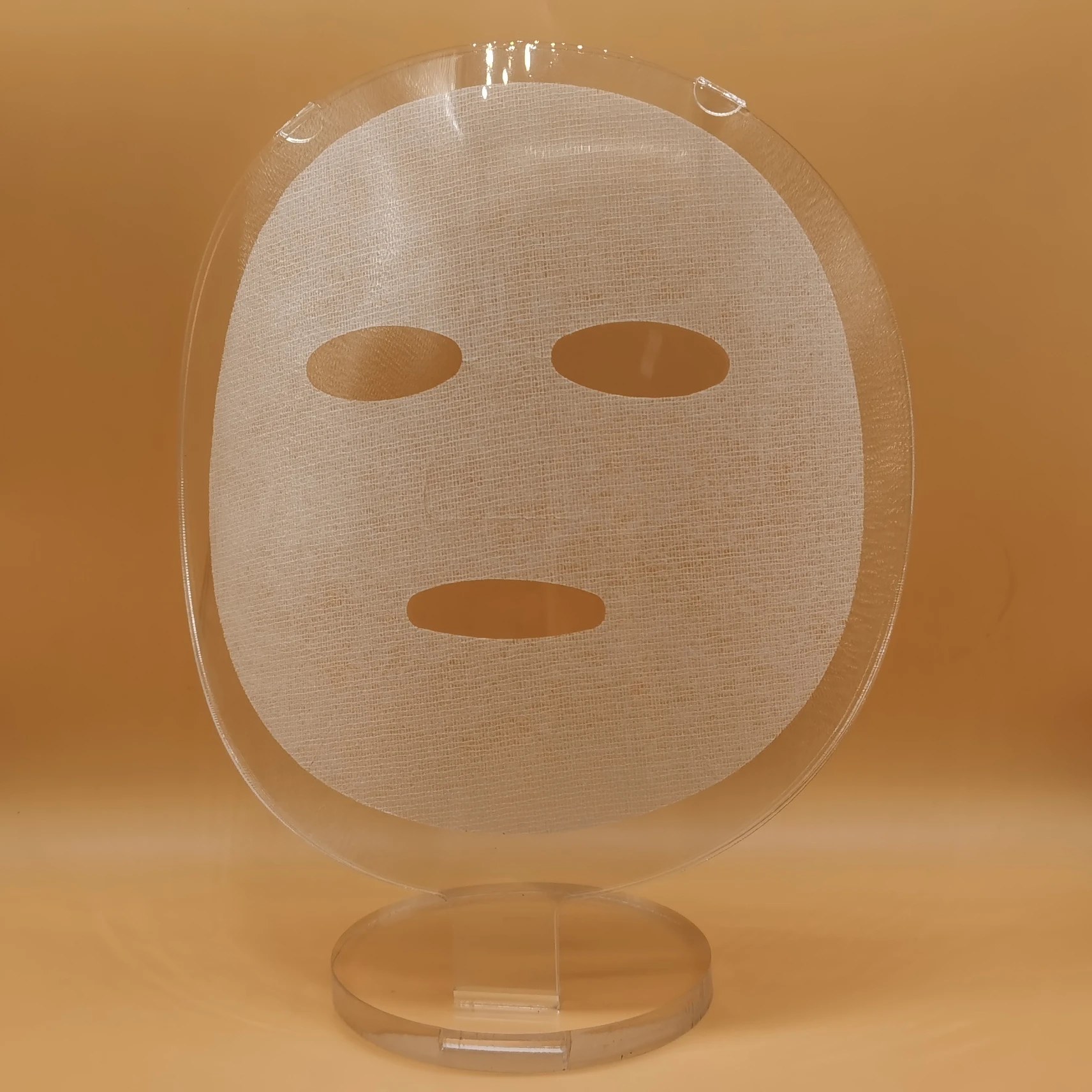 Медицинская марля спанлейс, Нетканая ткань для лица, 50% купро волокно, листы для лица, маска, 55 г/м2