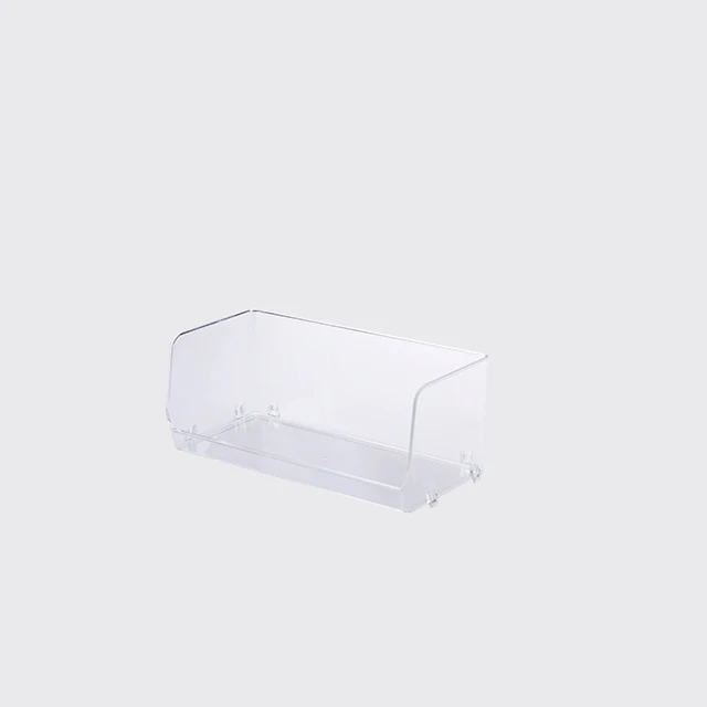
SHIMOYAMA Two Types Transparent Clear Plastic Desktop Storage Box Organizer 