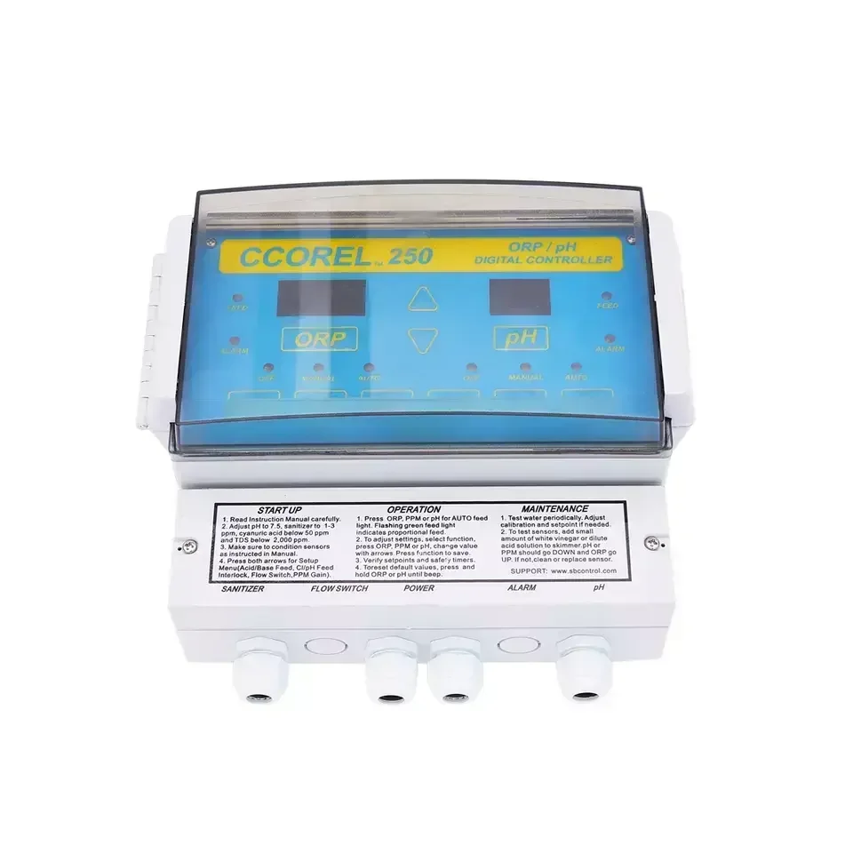 2023 High efficiency swimming pool/spa pool chemical control monitor water quality monitor CCOREL 250