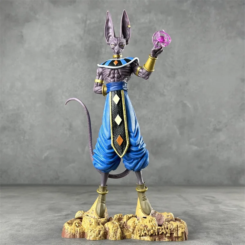 Аниме Beerus Birusu модель игрушки орнаменты цветная коробка Дракон шарики фигурки