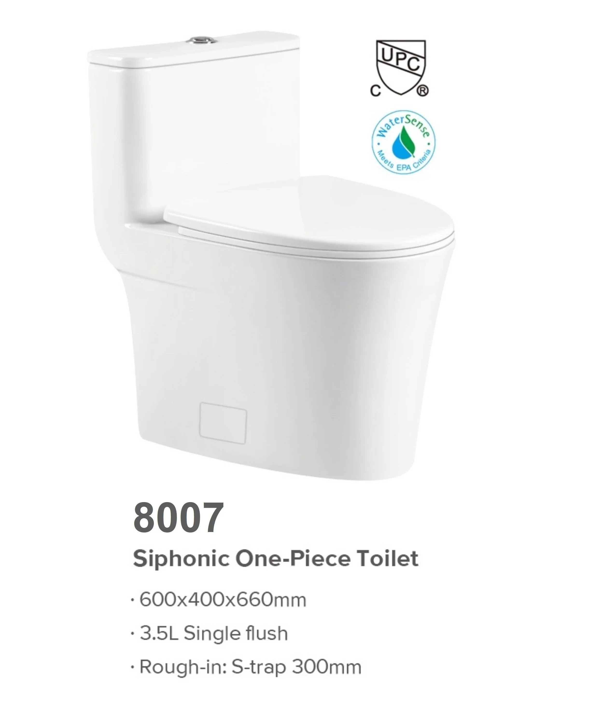 ZHONGYA Manufacturer CUPC/UPC certification bathroom Wc water closet custom ceramic elongated commode siphonic one piece toilet