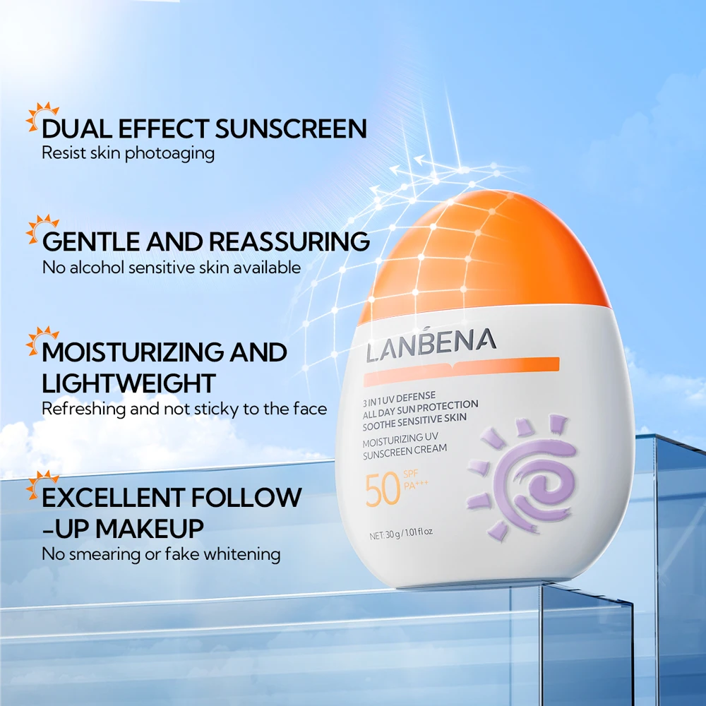 LANBENA New sunscreen cream SPF 50 Repair sunscreen lotion