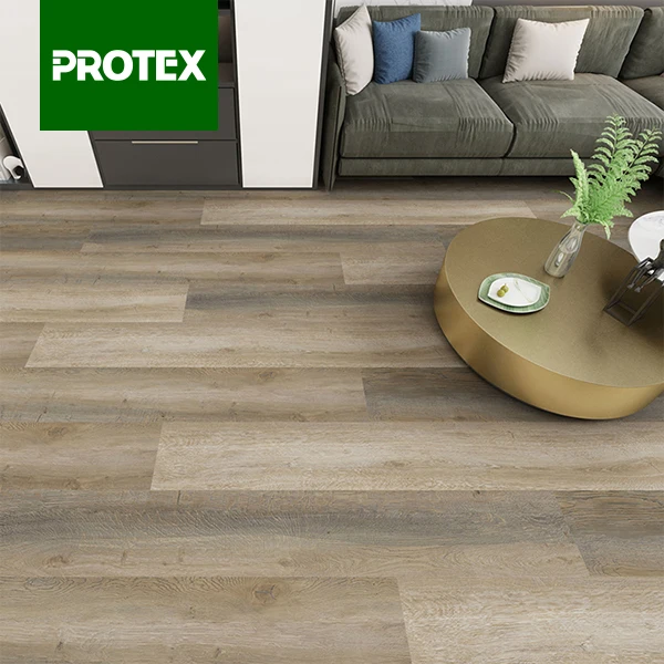 Protex free sample fireproof waterproof plastic floor spc vinyl plank laminate flooring 4mm spc flooring