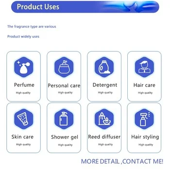 Free Sample For Top Oil With Grape Liquid Flavor Fragrance Oil For Daily Chemicals