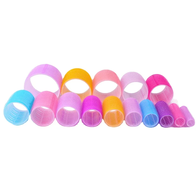 DIY Tools Small Medium Large hair Holding Roller Set Nylon Curl Plastic Hair Rollers Salon Dressing Hair Curlers