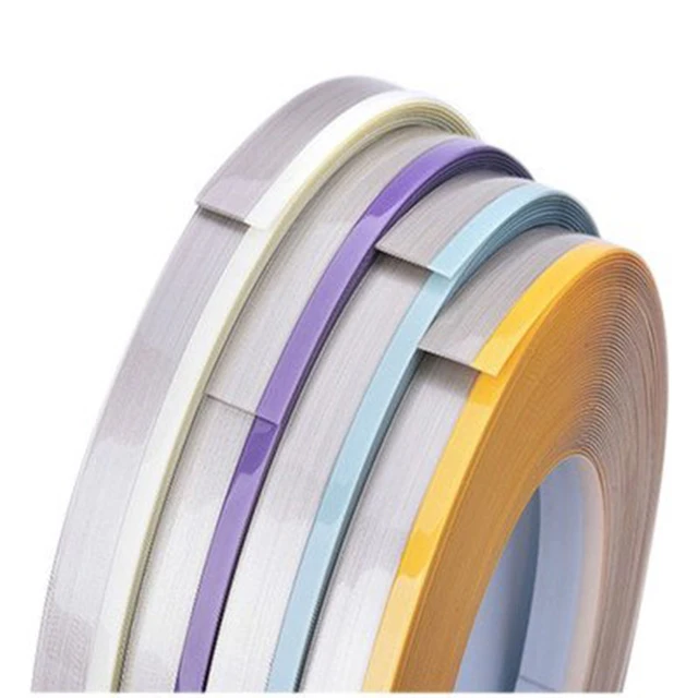 High Quality PVC silver golden edge strip