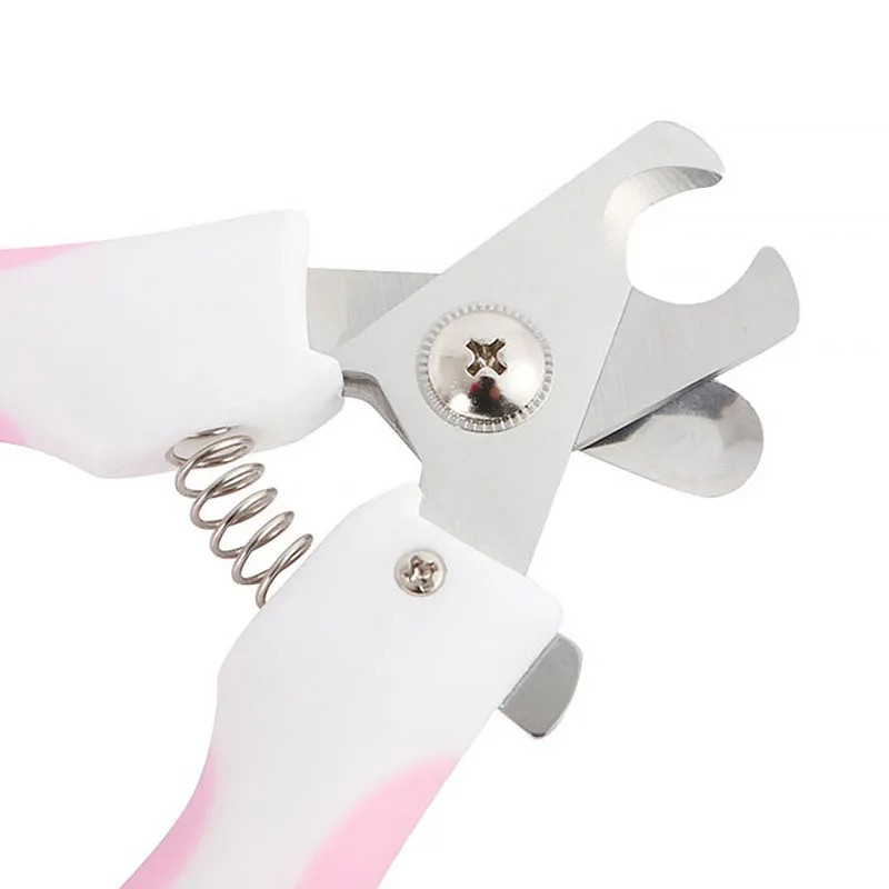 K493 Pet Toe Care Stainless Steel Dogs Cats Claw Nail Cutter Nail File Portable Scissors Trim Nails Pet Products New