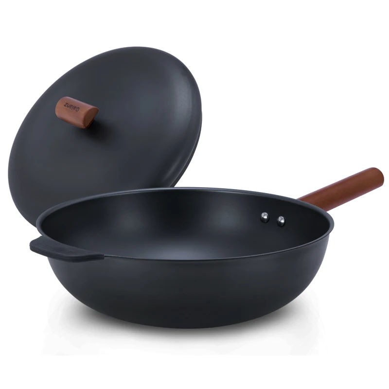 
Professional Manufacture high quality hot non stick cooking wok range professional breakfast frying pan 