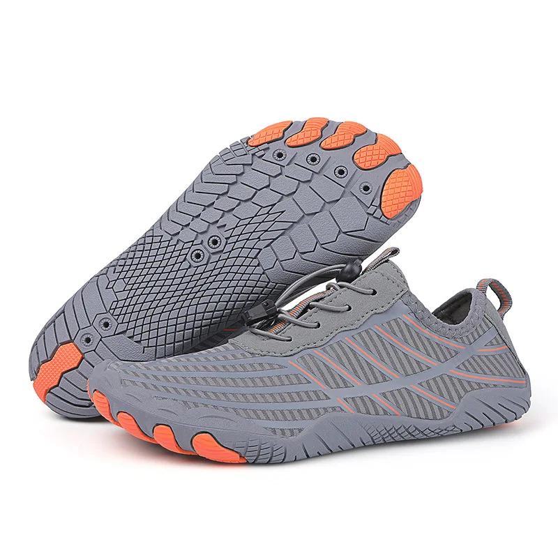 Non-Slip Outdoor Fitness Walking Barefoot Water Shoes Lightweight Quick-Drying Thicker Five Finger Aqua for Barefoot Water