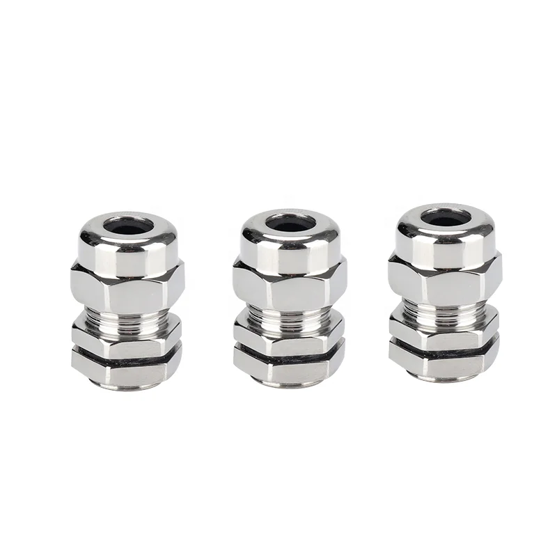 Buy it Now Approved ROHS CE PG13.5 Cable Gland Stainless Steel 304 with Strain Relief Cord Connector
