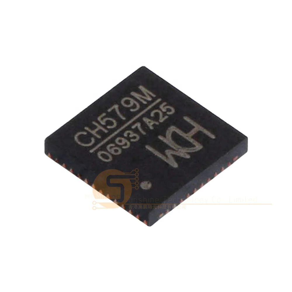 Чип Ch579m Qfn48 Bluetooth беспроводной Ble Ethernet Arm M0 заменяет Stm32