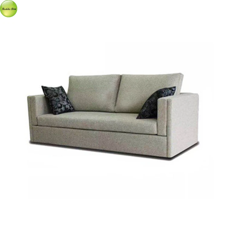 Iron cum sofa, canada wrought fabric sofa with wooden frame