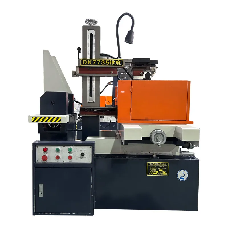 Sanlin high accuracy dk7735 cnc edm wire cut machine Auto cut controller edm wire cut machine