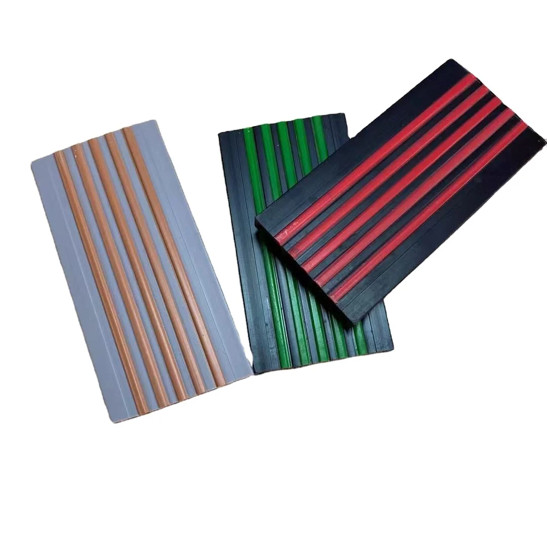 High Quality PVC Slide PVC Plastic Hard Glass Double U - Shaped groove Push - Pull Sliding Door Rail Chute Profile