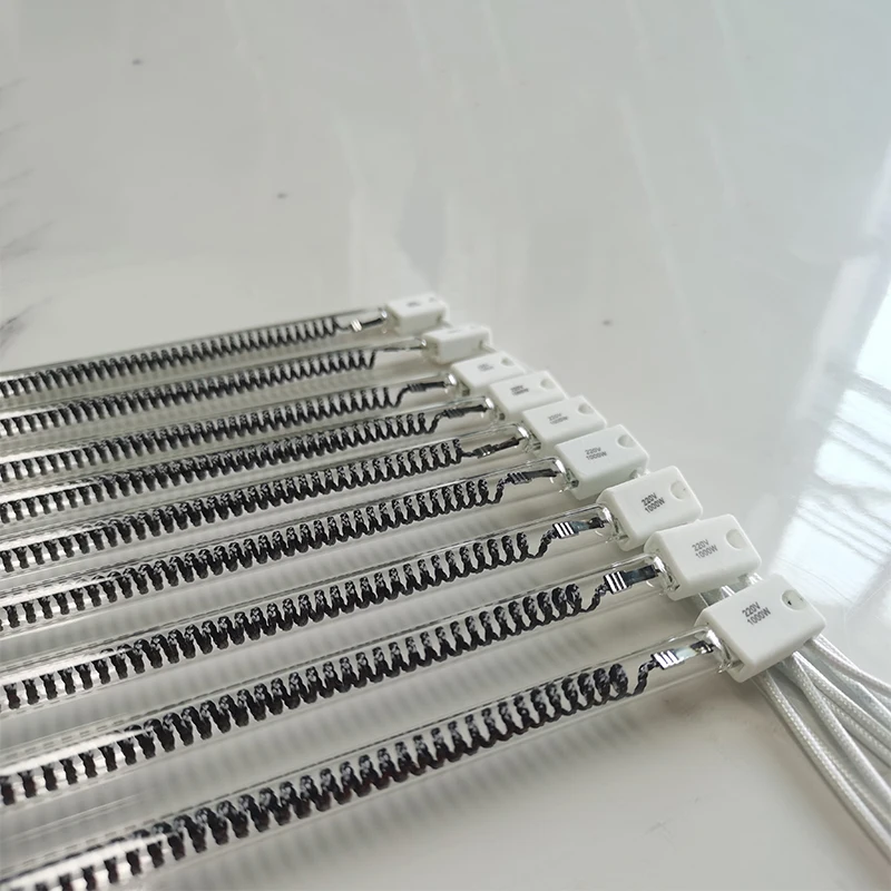 800W 380mm 220V Air Fryer Oven Electric Carbon Fiber Heating Tube Far Infrared Lamp Oven