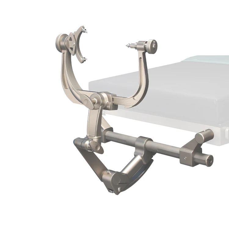 High quality aluminium Neurosurgery Mayfield HUIDAMED HDJ II 3 Point skull clamp with headrest