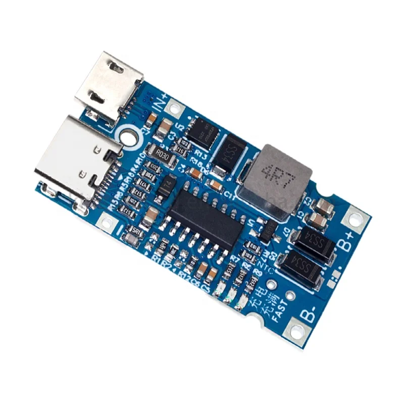 2S/3S/4S Type-C 18650 литиевая батарея зарядное устройство Micro USB DC-DC Повышающий Модуль DIY