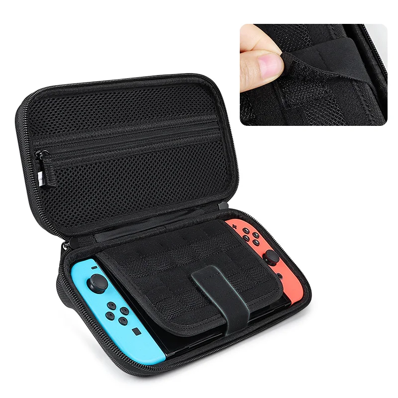 Anti-falling EVA Shell Case For Nintendo Switch Game Console Bags Double Layer Game Card Accessory Storage Box