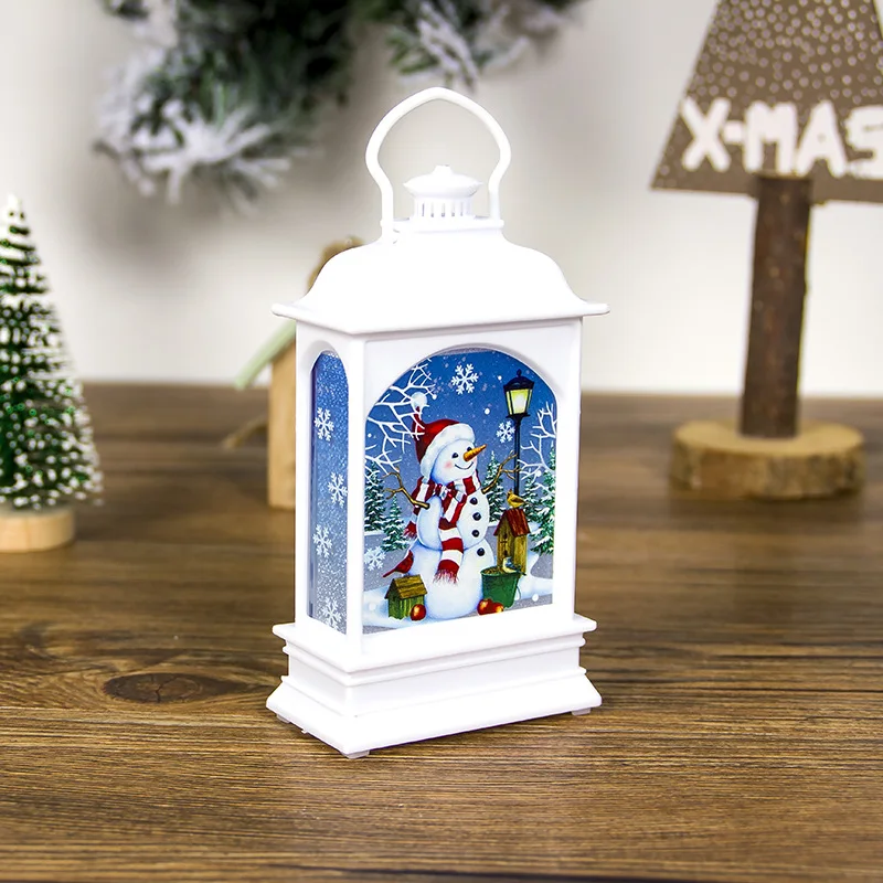Hot Selling LED Christmas Tree Decorations Gifts Hanging Lantern Outdoor