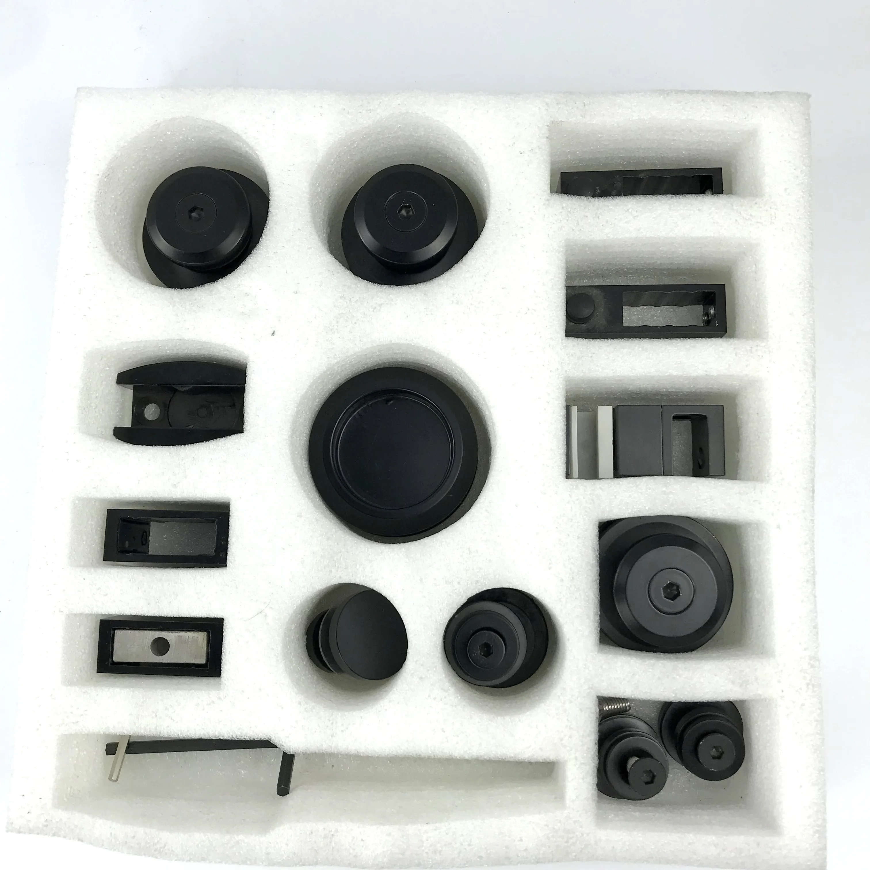Discount Price Bathroom Hardware Frameless Glass Door Sliding
