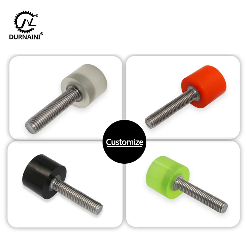 Полиуретановый резиновый амортизатор с покрытием винтовой болт антивибрационный Амортизатор буфера