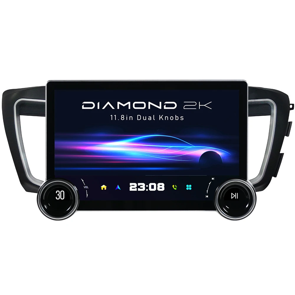 BARFOND 11.5 Inch Touch Screen Car Radio Player DVD Stereo For Honda Accord 2014-2017 With Carplay DSP Android Auto