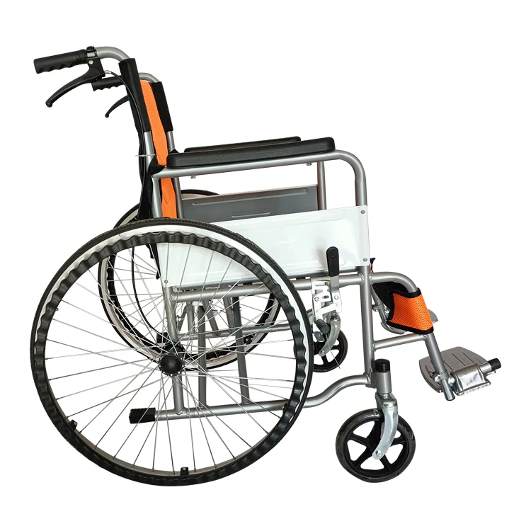 inflatable wheelchair disabled wheelbarrow elderly walkers shockproof aluminum alloy trolley