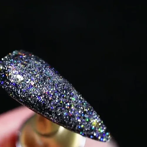 Bcol Wholesale ODM OEM Professional Effect Diamond Shinning Glitter UV Galaxy Nail Gel Polish MOQ 1Kg