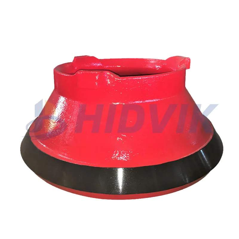 mining machinery parts apply to Terex RC36 RC45 RC54 RC60 RC66 MVP280 MVP380 MVP450 MVP550 bowl liner concave mantle