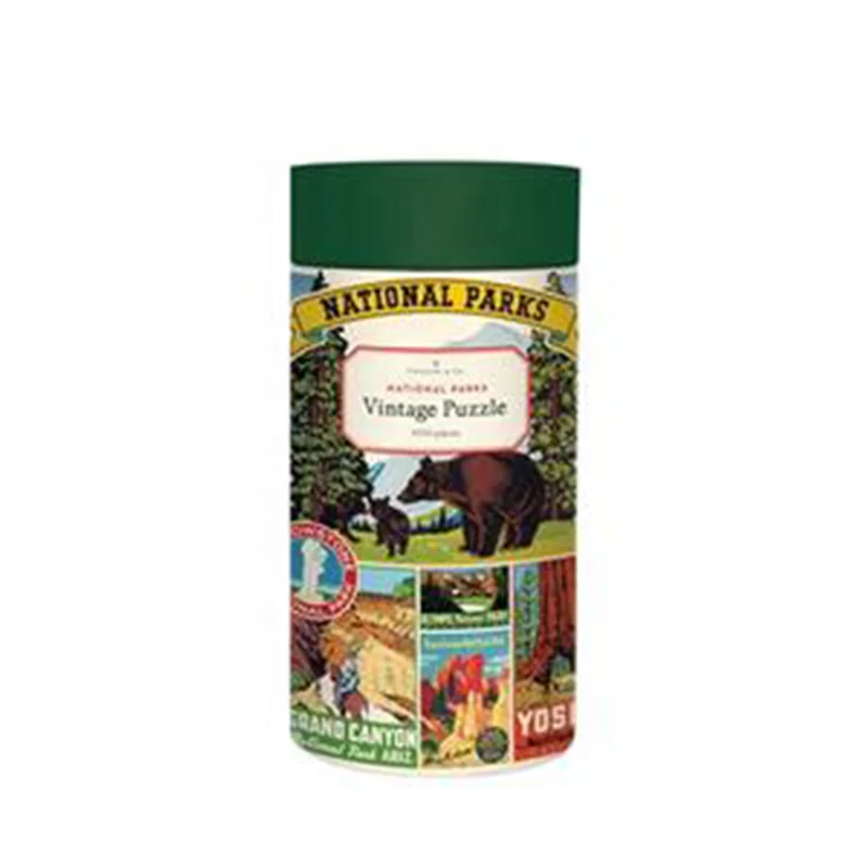 Biodegradable Box Packaging Custom Logo Printed Kraft Cylinder Blush Bottle Tubes Cosmetic Packaging for Powder