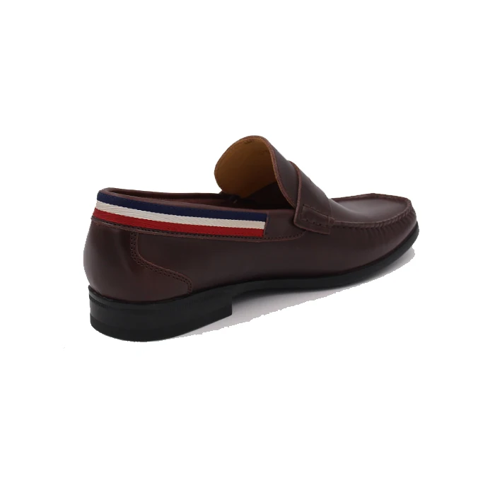 Fashion indonesia  top quality genuine cow leather dress loafers causal men shoes loafers shoes for men