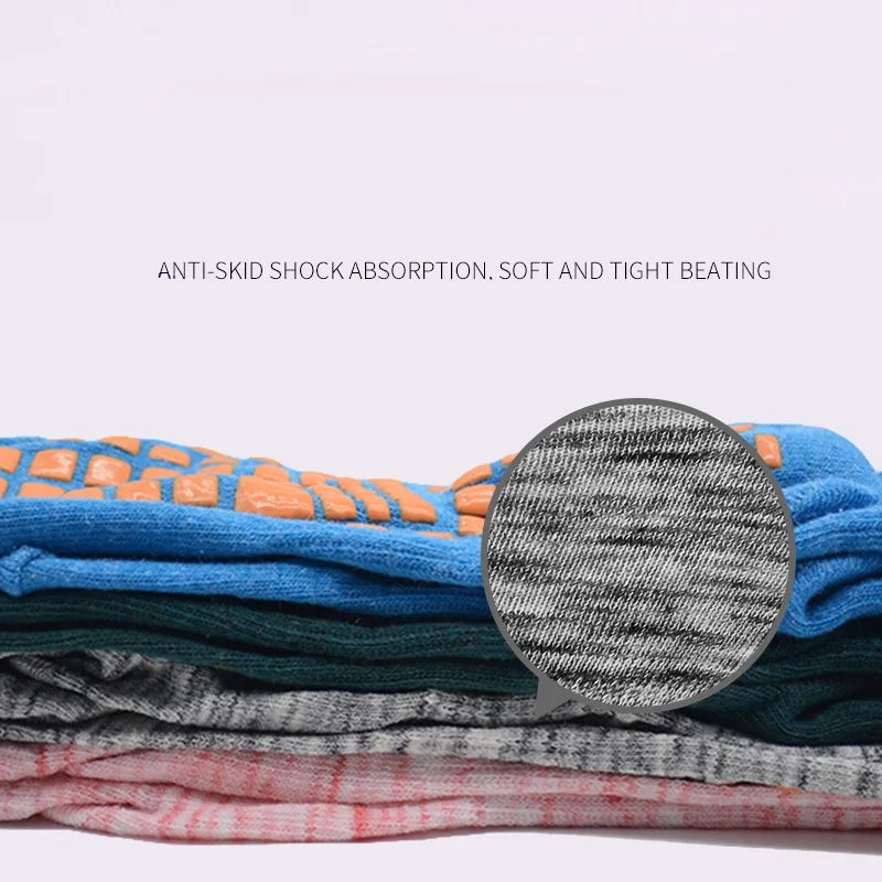 Wholesale Amusement Park Anti Slip Sweat Absorption And Anti Friction Trampoline Socks