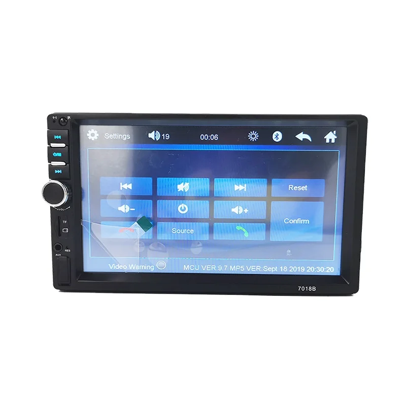 7'  2 Din Autoradio Car Radio DVD Player video audio  Car Android Player Gps Wifi Bt FM car amplifers MP5 player