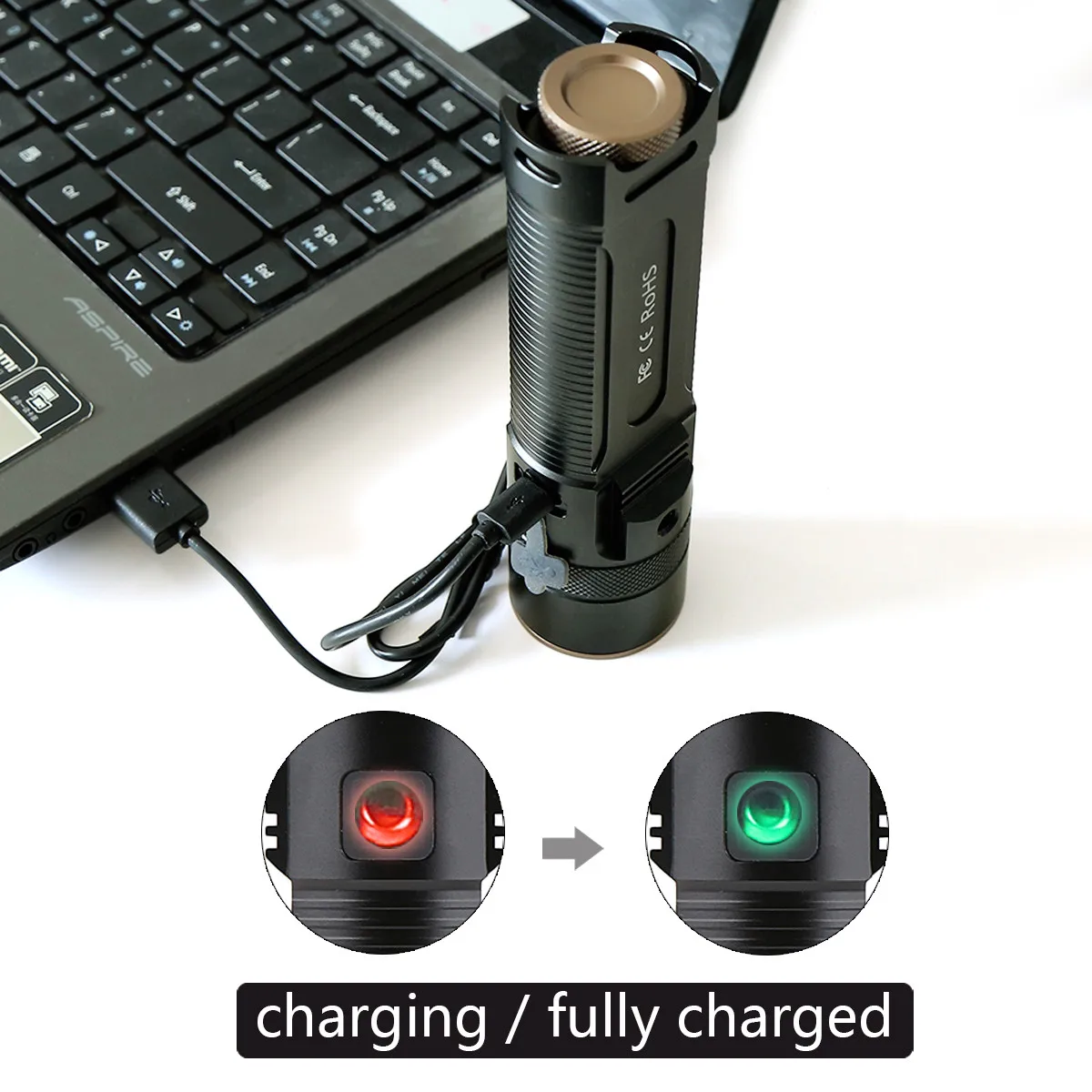 Aluminum Alloy Flashlight Tactical Flashlight Super Bright 1200LM LED Flashlight Zoom Torch