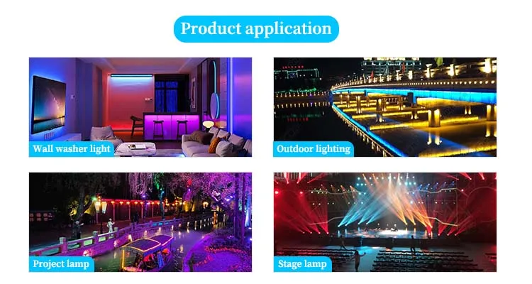 High power 4w 8w 3535 ceramic RGBW 4-in-1 smd led for outdoor lighting  wall washer light stage light floodlight