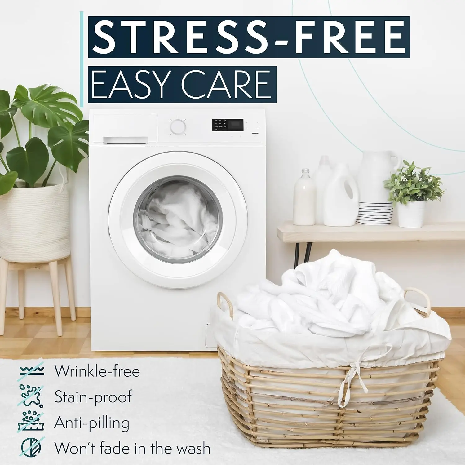 5 Star Luxury 1000 Thread Count Cotton Westin White Bed Linen Hotel Sheets