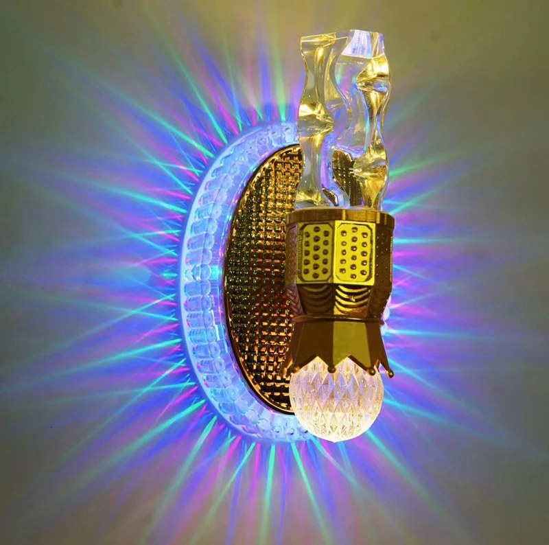 Factory Wholesale Hot Sale New Design Acrylic Wall Bracket Lights Modern Small Wall Light Lamp (A6991/1W)