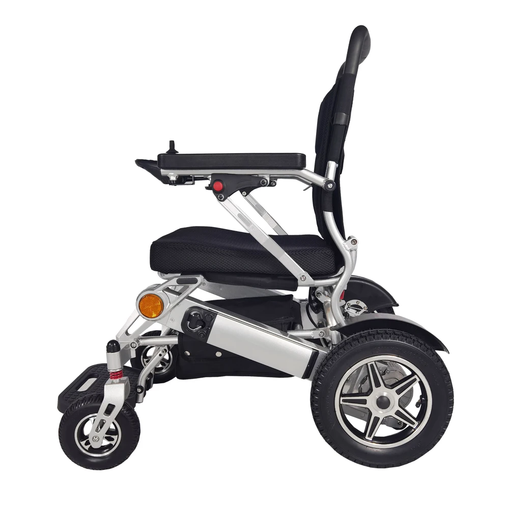 trending products 2023 new arrivals 24V 12AH 500W aluminum alloy folding electric wheelchair portable hub motor power wheelchair