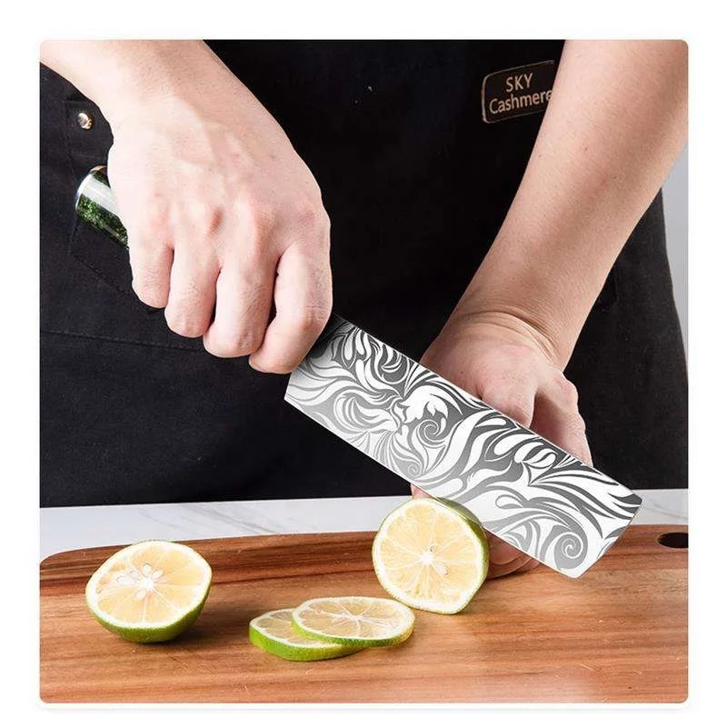 amazon hot selling 2024 custom damacu couteau de cuisine knives kitchen chef knife set with stainless steel block