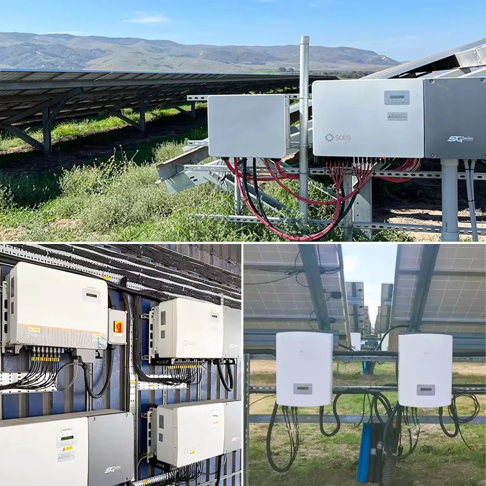 Solis 3 Phase 80kw 100kw 110kw On Grid Solis-(80-110)K-5G-pro Solar Inverter For Factory Electricity