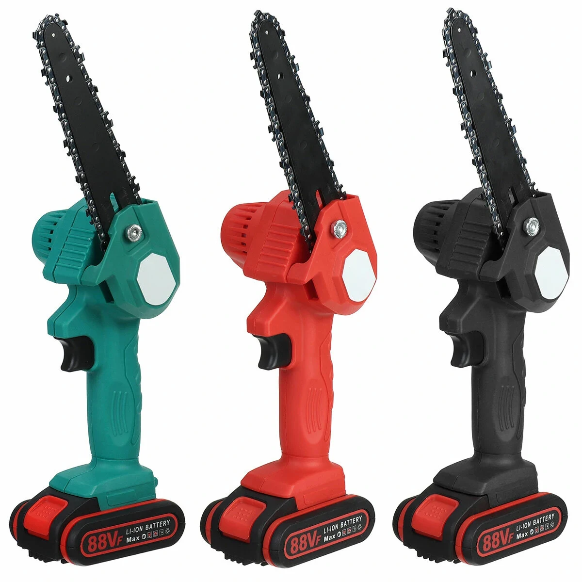 Strong Power 88VF 1200W Electric Chain Saw  6 Inch Felling Chainsaw for Garden Tool Logging