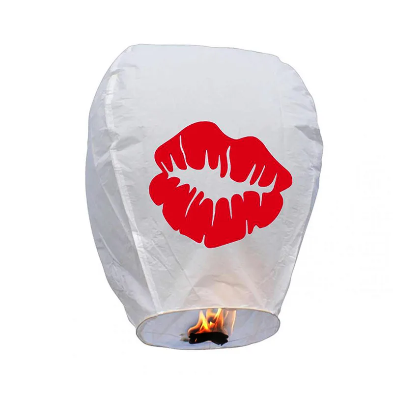 
Custom Environmentally Friendly 17G Flame Retardant Kraft Paper Wax White Oval Kong Ming Lantern OEM 
