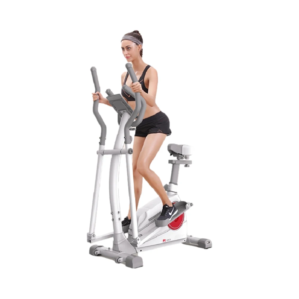 gym dual trainer cheap elliptical exercise machine 130kg load hot selling Body Building work out elliptical trainer