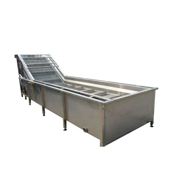 Промышленная автоматическая стиральная машина для фруктов и овощей с воздушными пузырями
