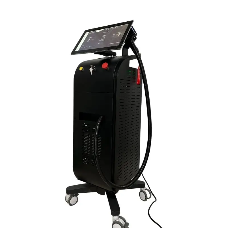 Professional high intensity black fast 808nm diode laser hair removal machine