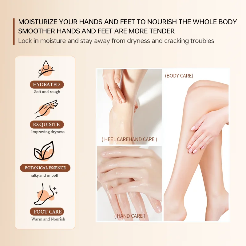 Exfoliating skin Vaseline hand and foot care cream factory OEM wholesale