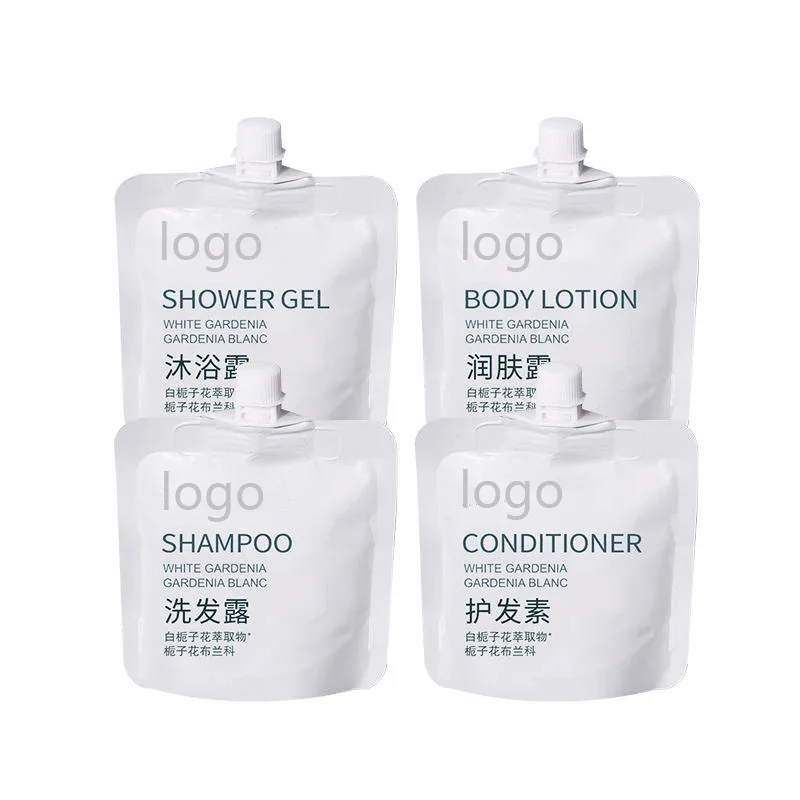 Custom Luxury OEM 5 Star Disposable Biodegradable Eco Friendly Guest Toiletries Kit Accessories Set for Bathroom Hotel Amenities