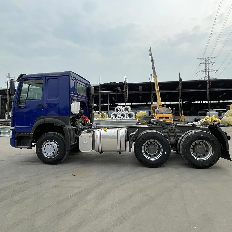 sinotruk howo 6X4 diesel tractor truck 371 hp heavy duty tractor for sale