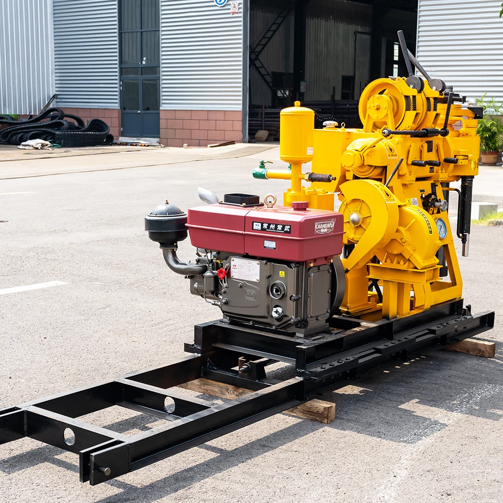 Versatile Hydraulic Drill Machine  Great for 150mm Water Wells, Core Sampling, and Exploration